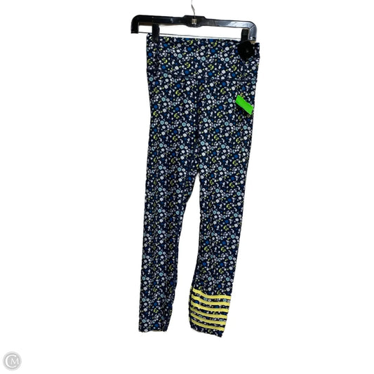 Athletic Leggings By Addison Bay In Blue, Size: Xs