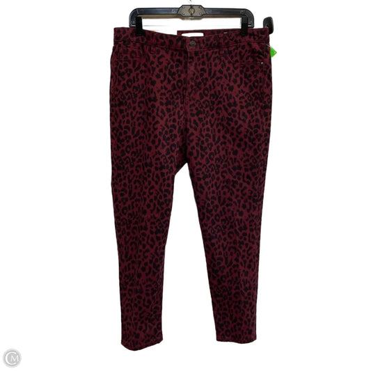 Jeans Skinny By Social Standard By Sanctuary In Red, Size: 12