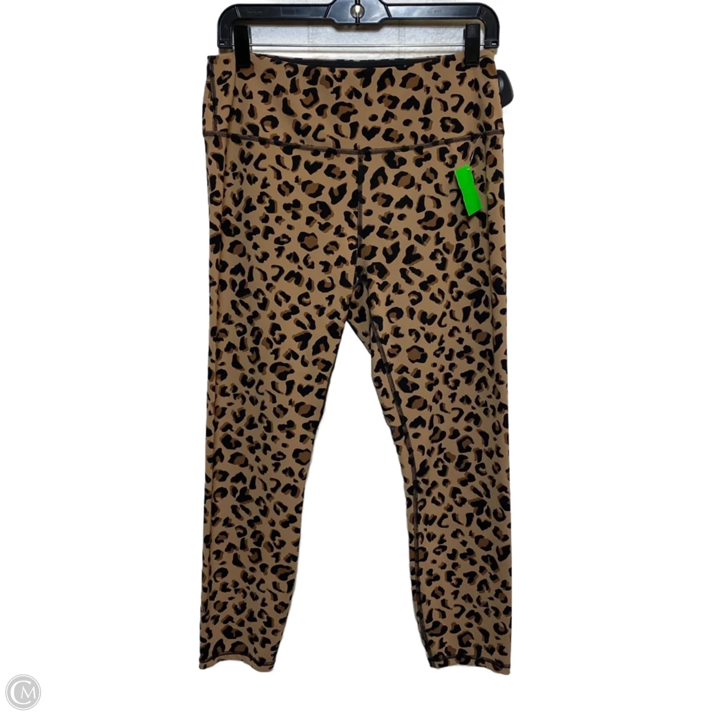 Athletic Leggings Capris By Ivl Collective In Animal Print, Size: L