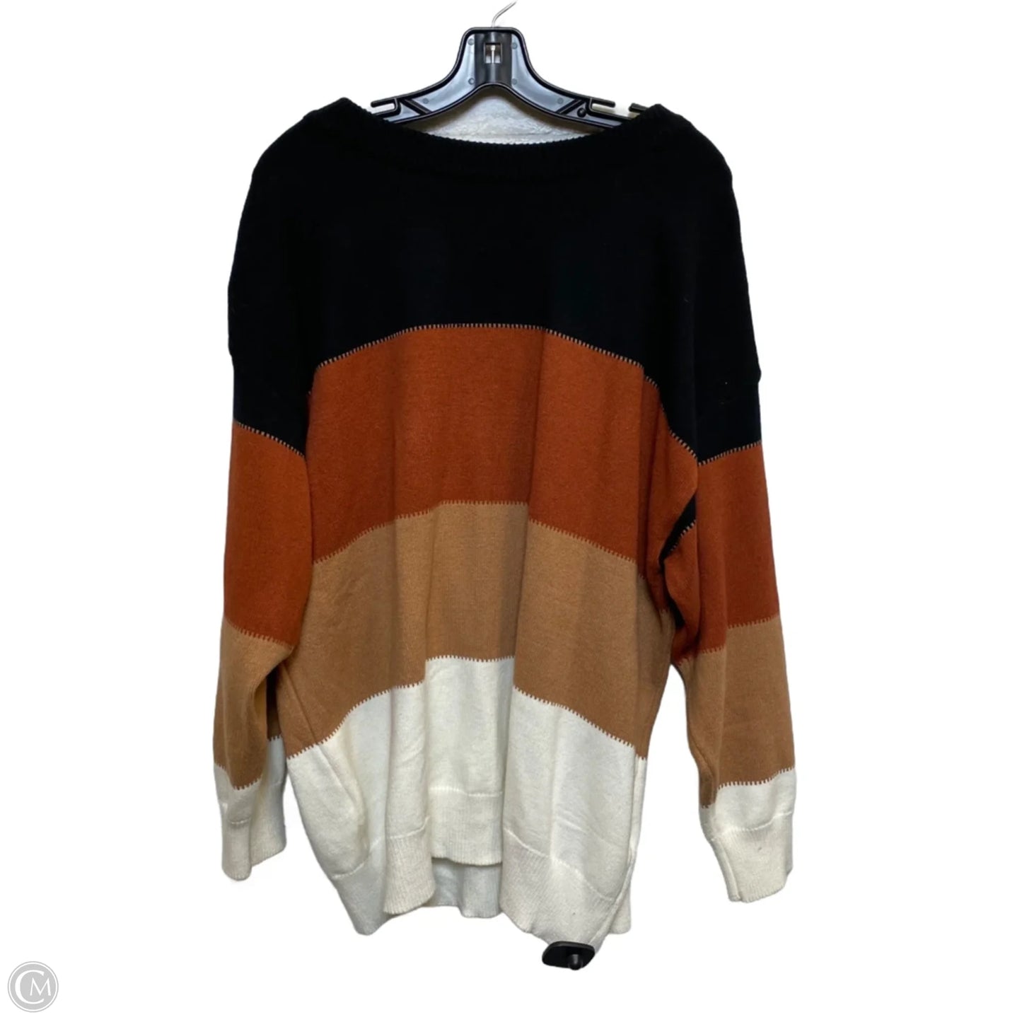 Sweater By Cme In Brown, Size: 3x