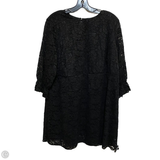 Top Long Sleeve By Ellos In Black, Size: 1x