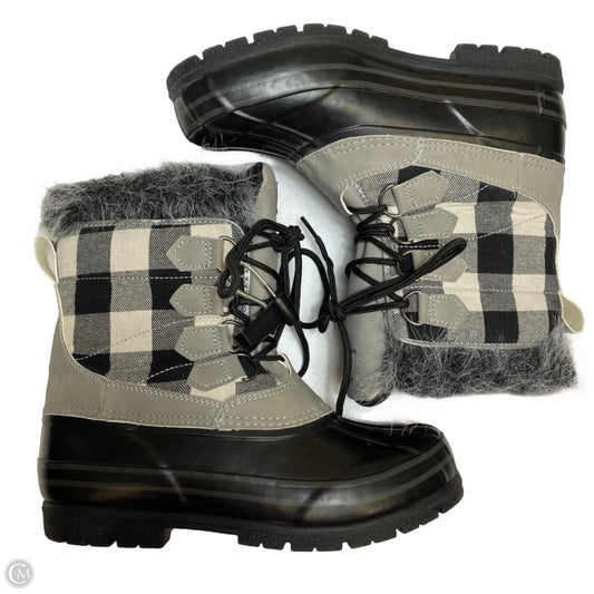 Boots Snow By Natural Reflections In Grey, Size: 7