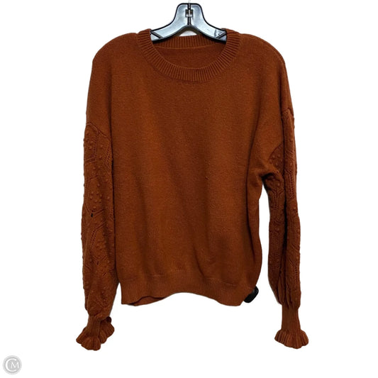 Sweater By Cmf In Orange, Size: Xl