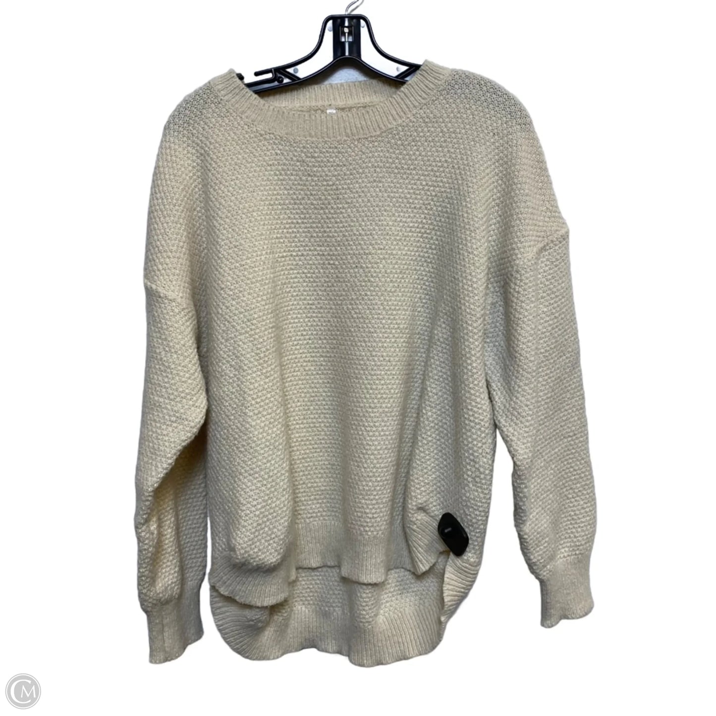 Sweater By Cmf In Cream, Size: Xl