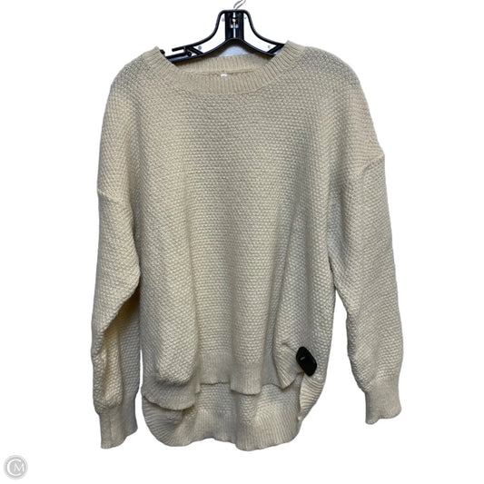 Sweater By Cmf In Cream, Size: Xl