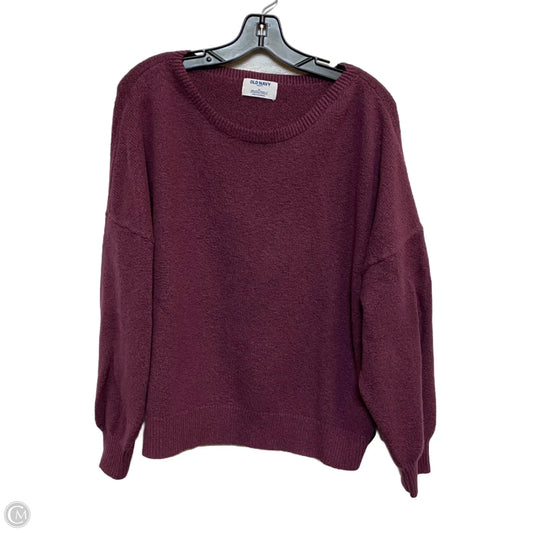 Sweater By Old Navy In Purple, Size: Xl