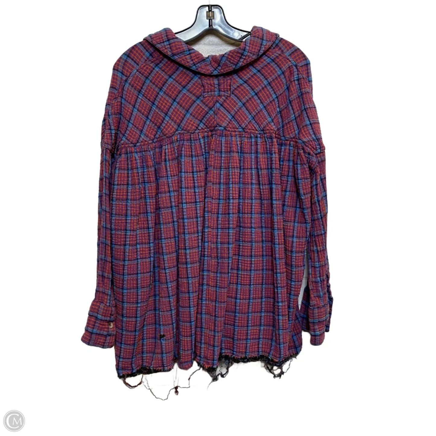 Top Long Sleeve By We The Free In Purple, Size: M