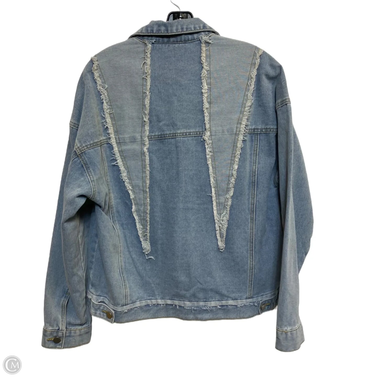Jacket Denim By Savanna Jane In Blue Denim, Size: S