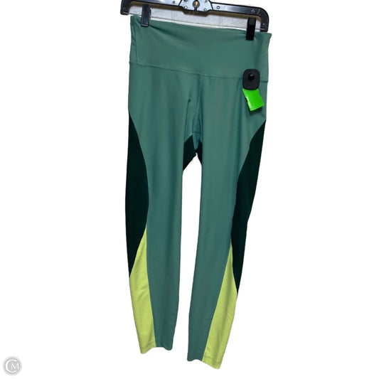 Athletic Leggings By Old Navy In Green, Size: M