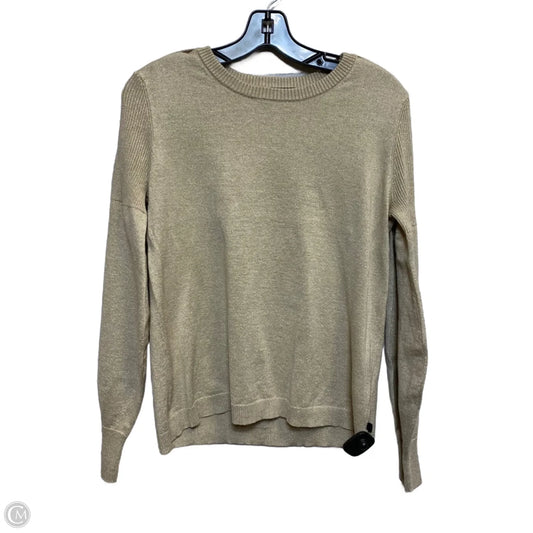 Top Long Sleeve Designer By Karl Lagerfeld In Gold, Size: S