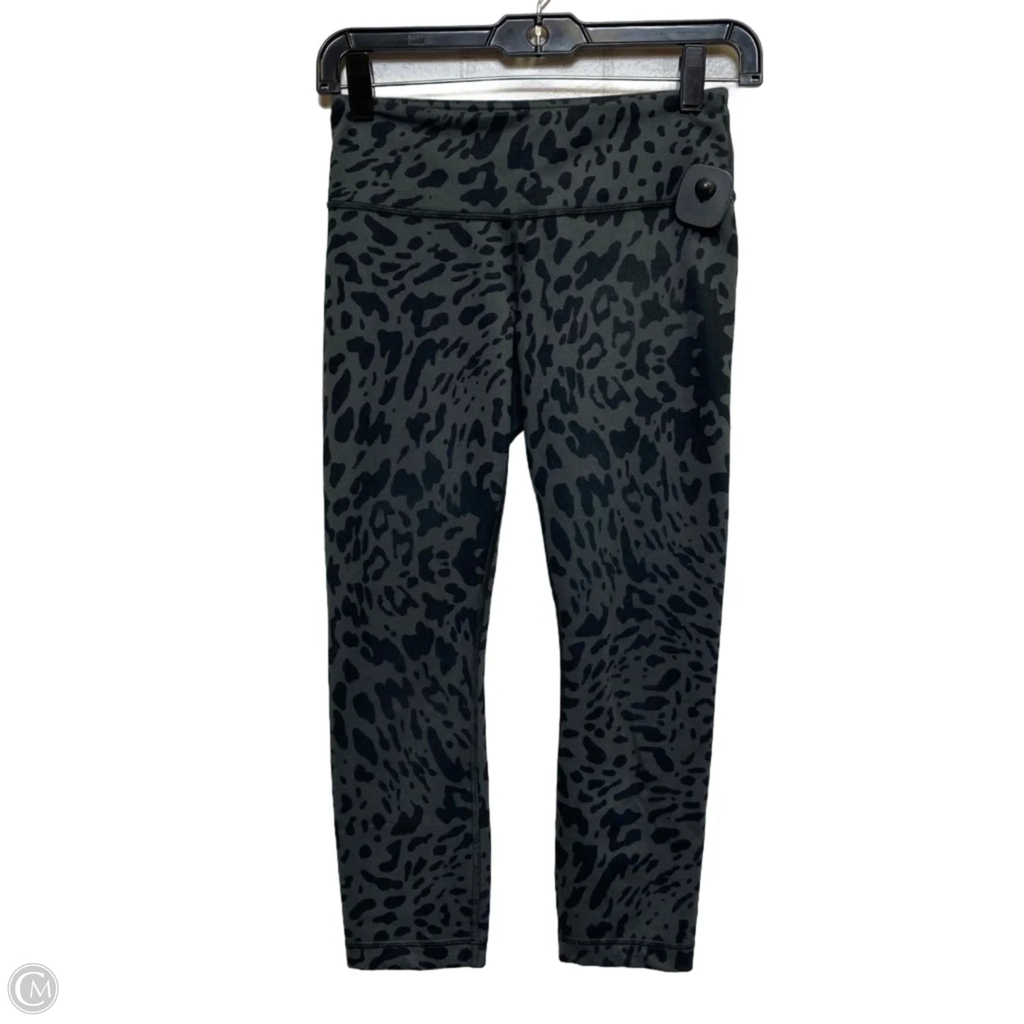 Athletic Leggings Capris By Lululemon In Grey, Size: S