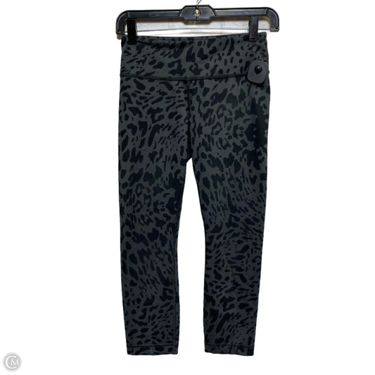 Athletic Leggings Capris By Lululemon In Grey, Size: S