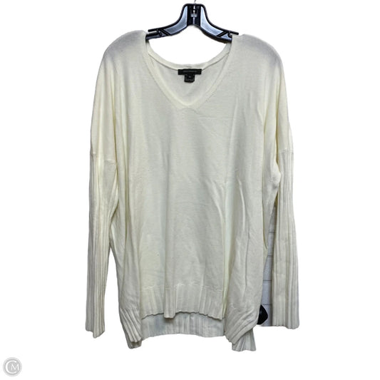 Sweater By French Connection In Cream, Size: Xl