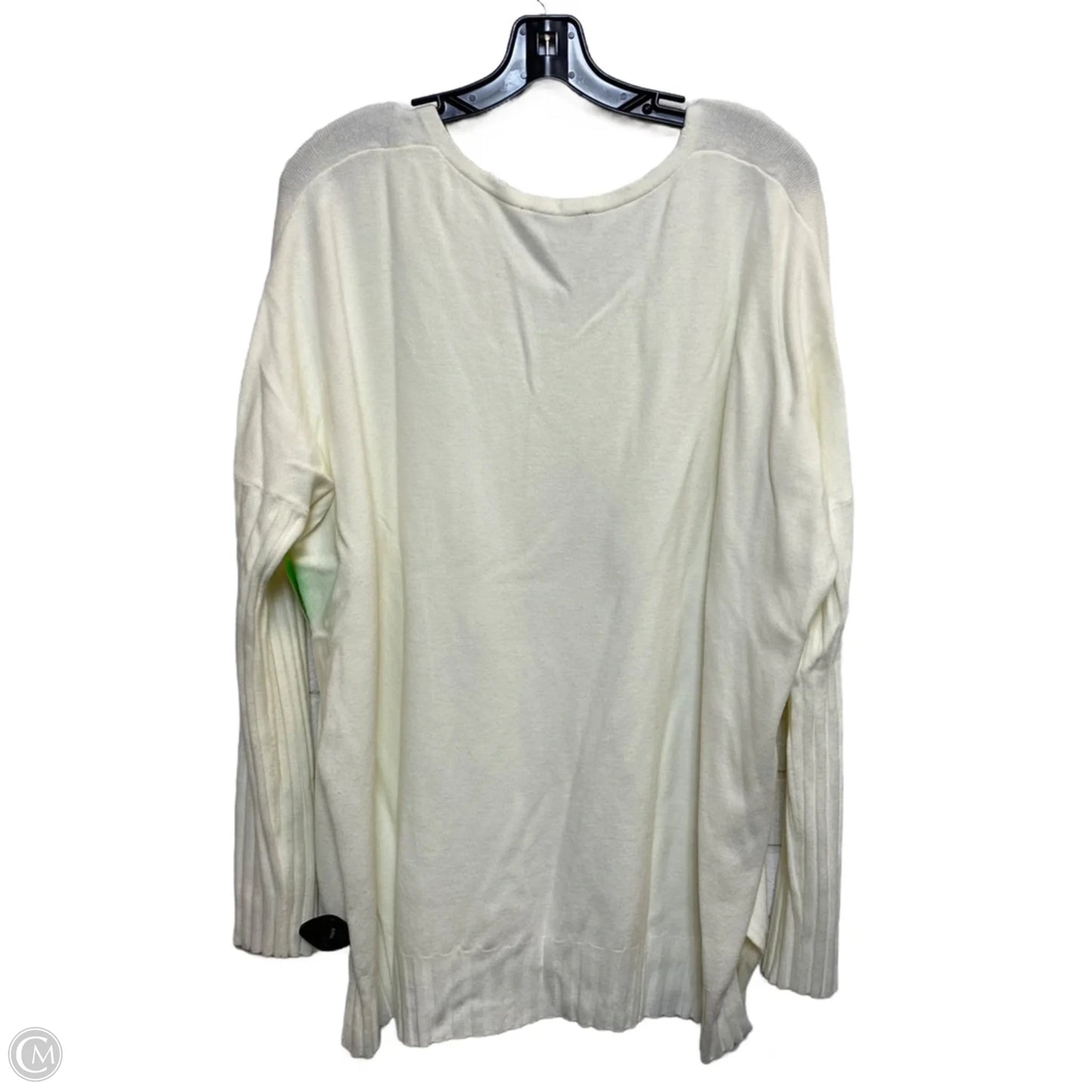 Sweater By French Connection In Cream, Size: Xl