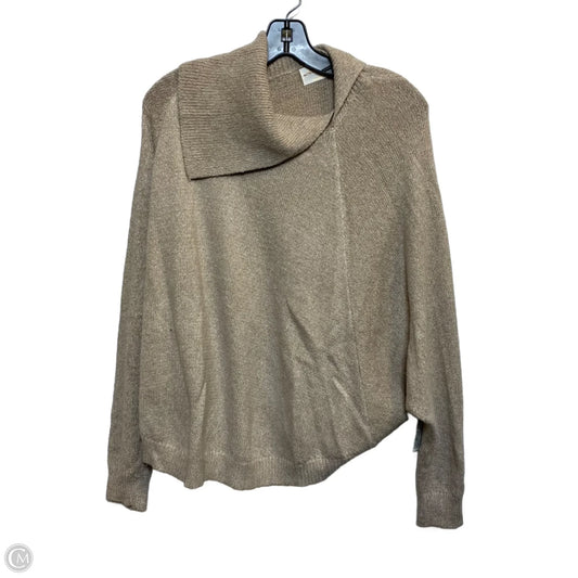 Sweater By Allie Rose In Tan, Size: L