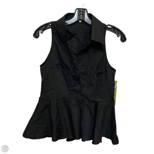 Top Sleeveless Designer By Milly In Black, Size: Xs