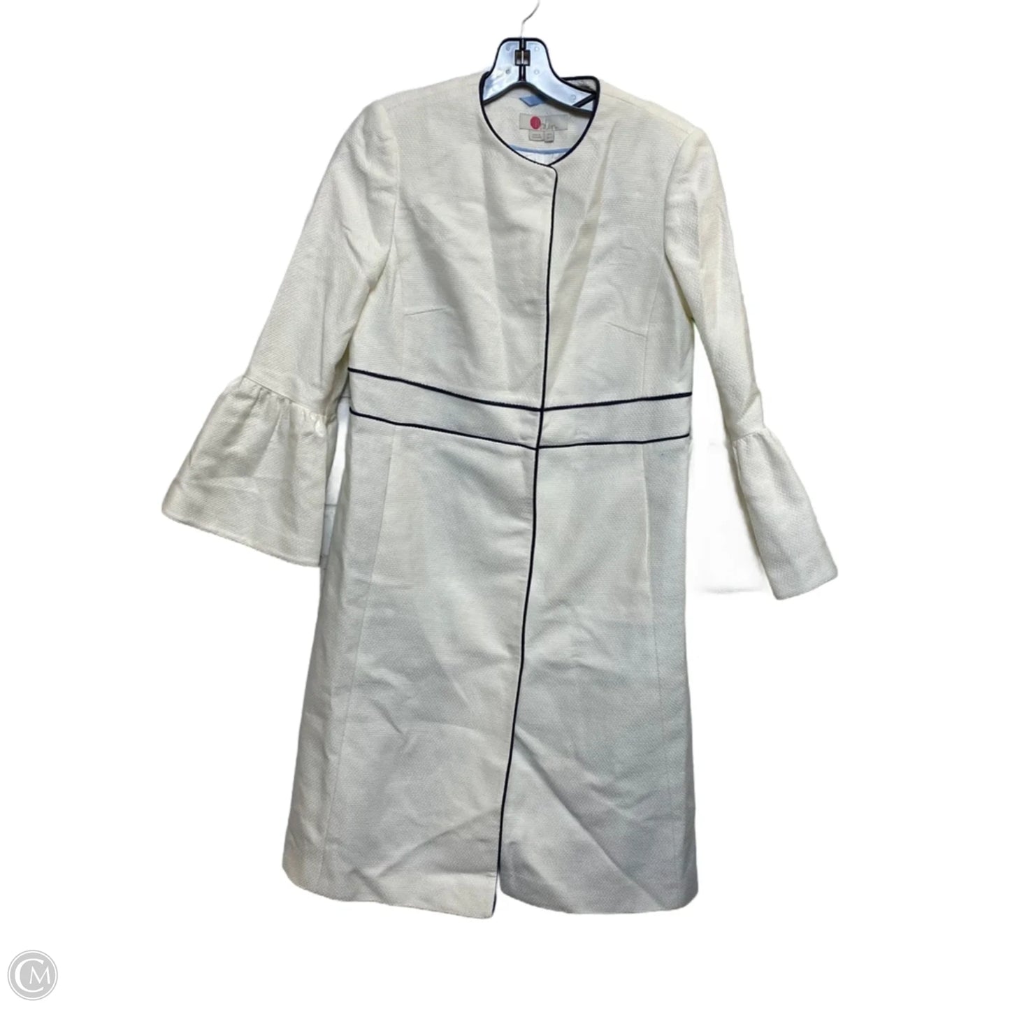 Coat Other By Boden In Blue & White, Size: Xs