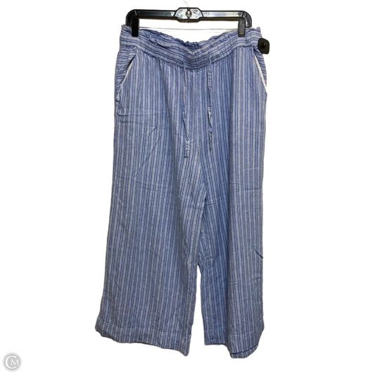 Pants Wide Leg By Vince Camuto In Blue, Size: L