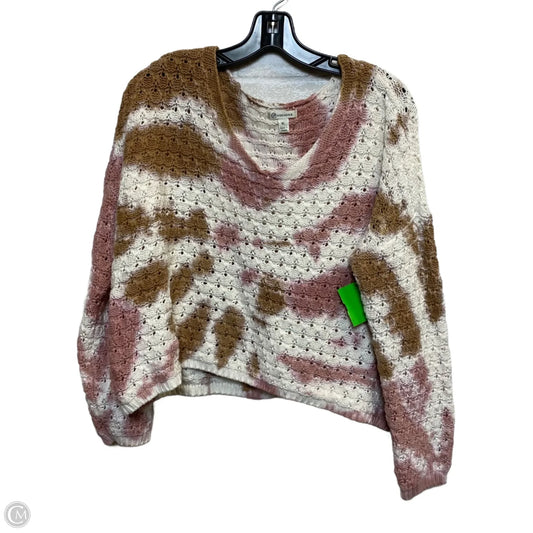 Sweater By Versona In Pink, Size: Xl
