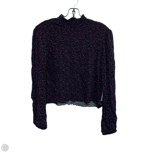 Top Long Sleeve By Wild Fable In Black, Size: L