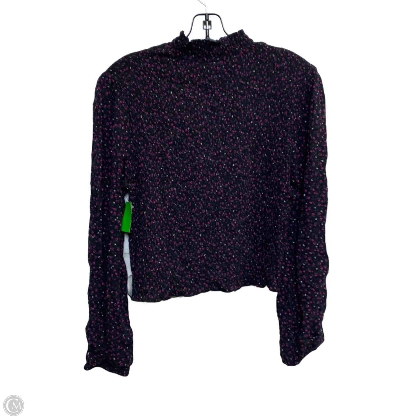 Top Long Sleeve By Wild Fable In Black, Size: L