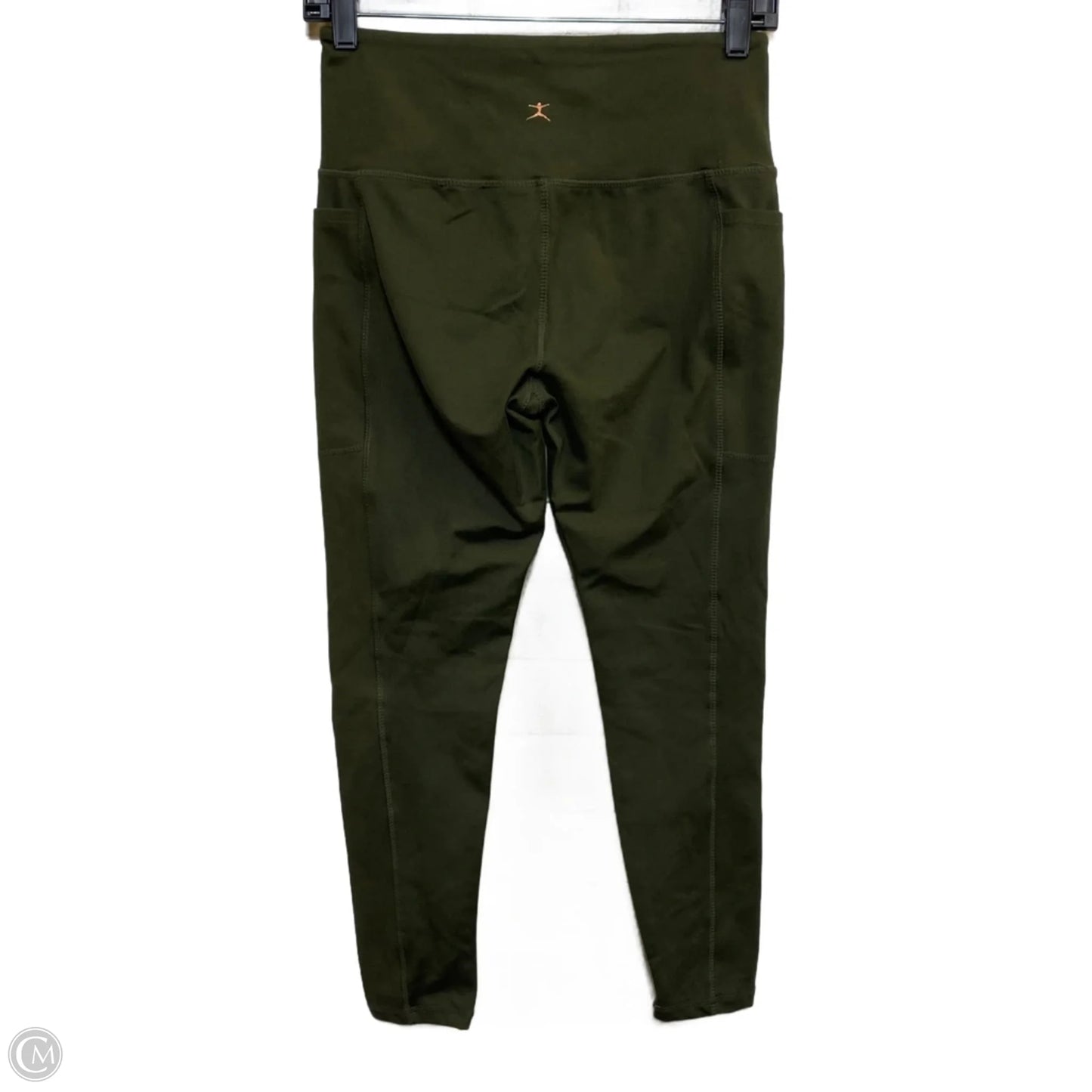 Athletic Leggings By Danskin In Green, Size: S