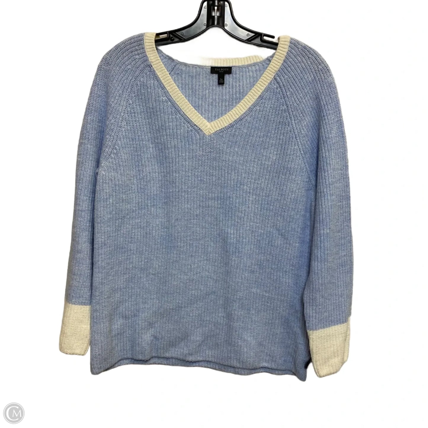 Sweater By Talbots In Blue, Size: Lp