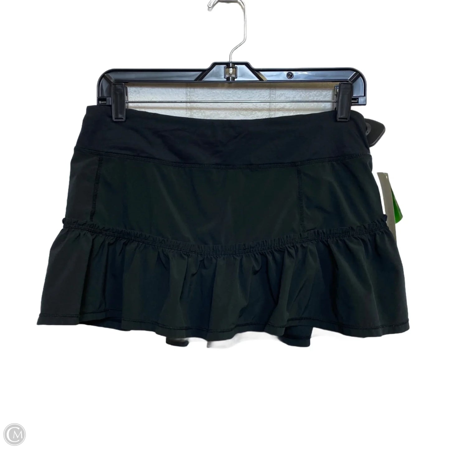 Athletic Skort By Lululemon In Black, Size: S
