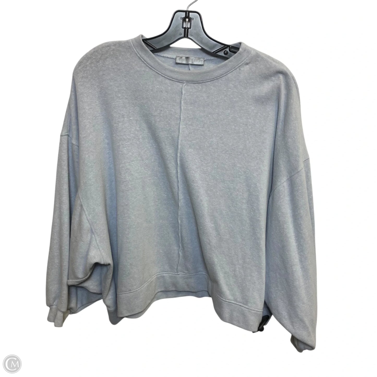 Top Long Sleeve By Charlotte Avery In Blue, Size: S