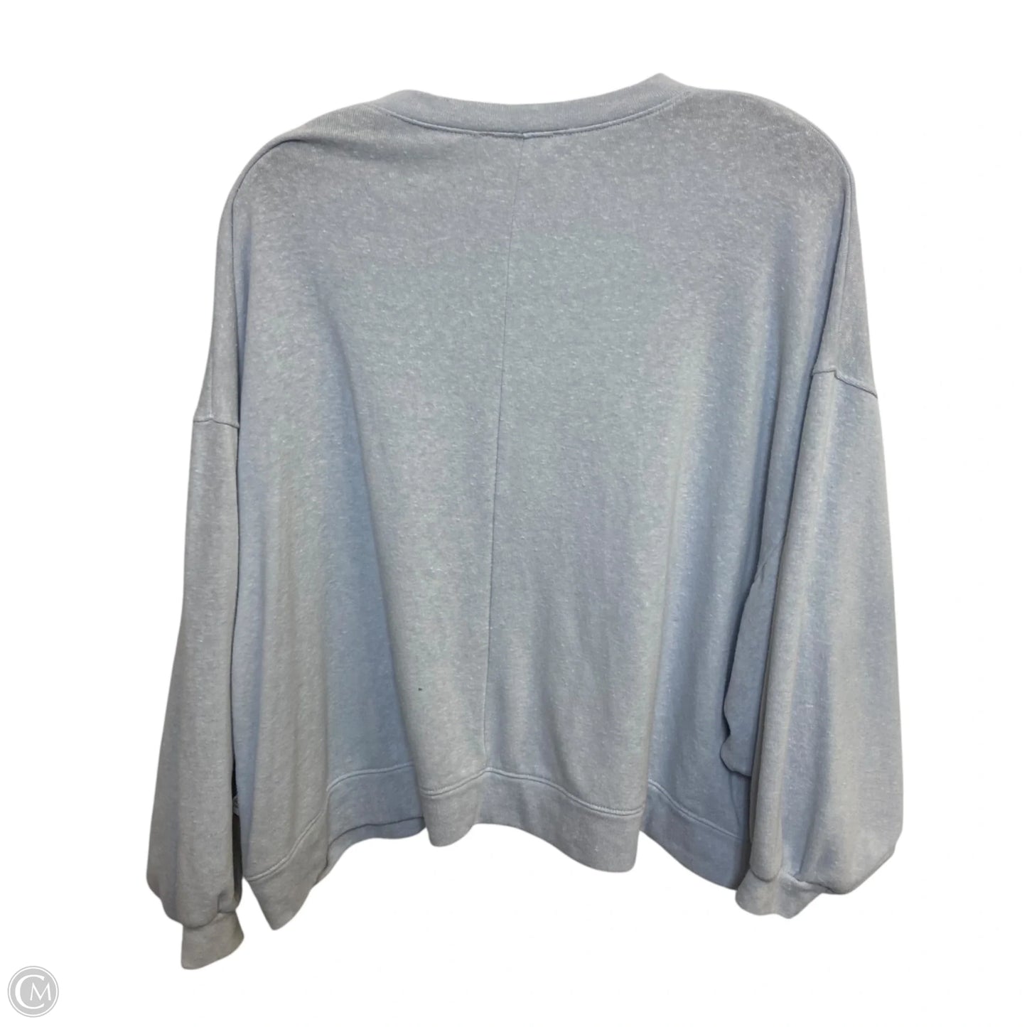 Top Long Sleeve By Charlotte Avery In Blue, Size: S