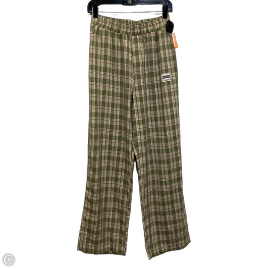 Pants Wide Leg By Shein In Plaid Pattern, Size: M