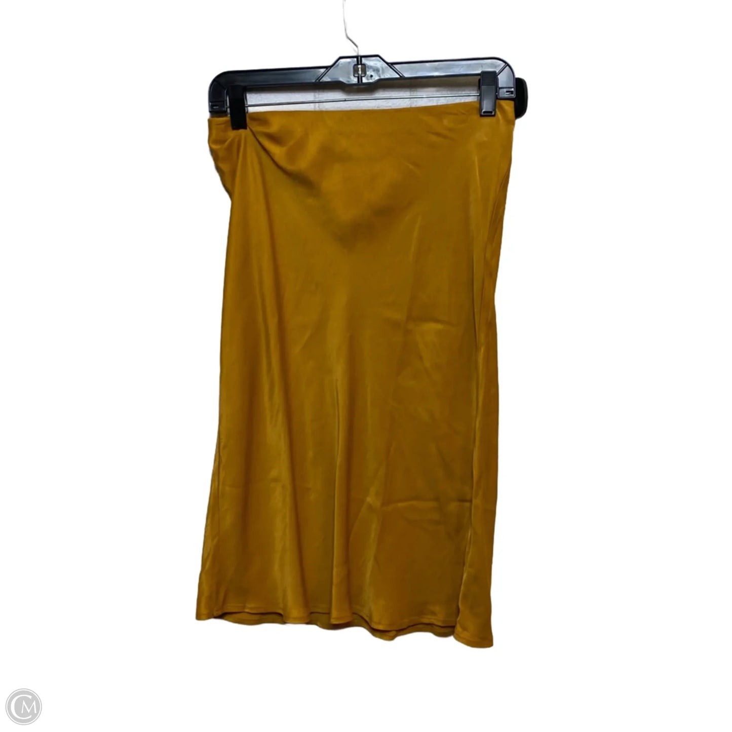 Skirt Midi By Anthropologie In Yellow, Size: Xs