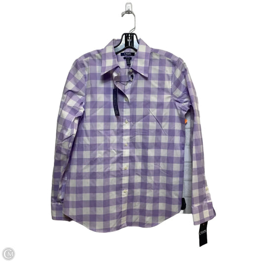 Top Long Sleeve By Chaps In Purple, Size: S