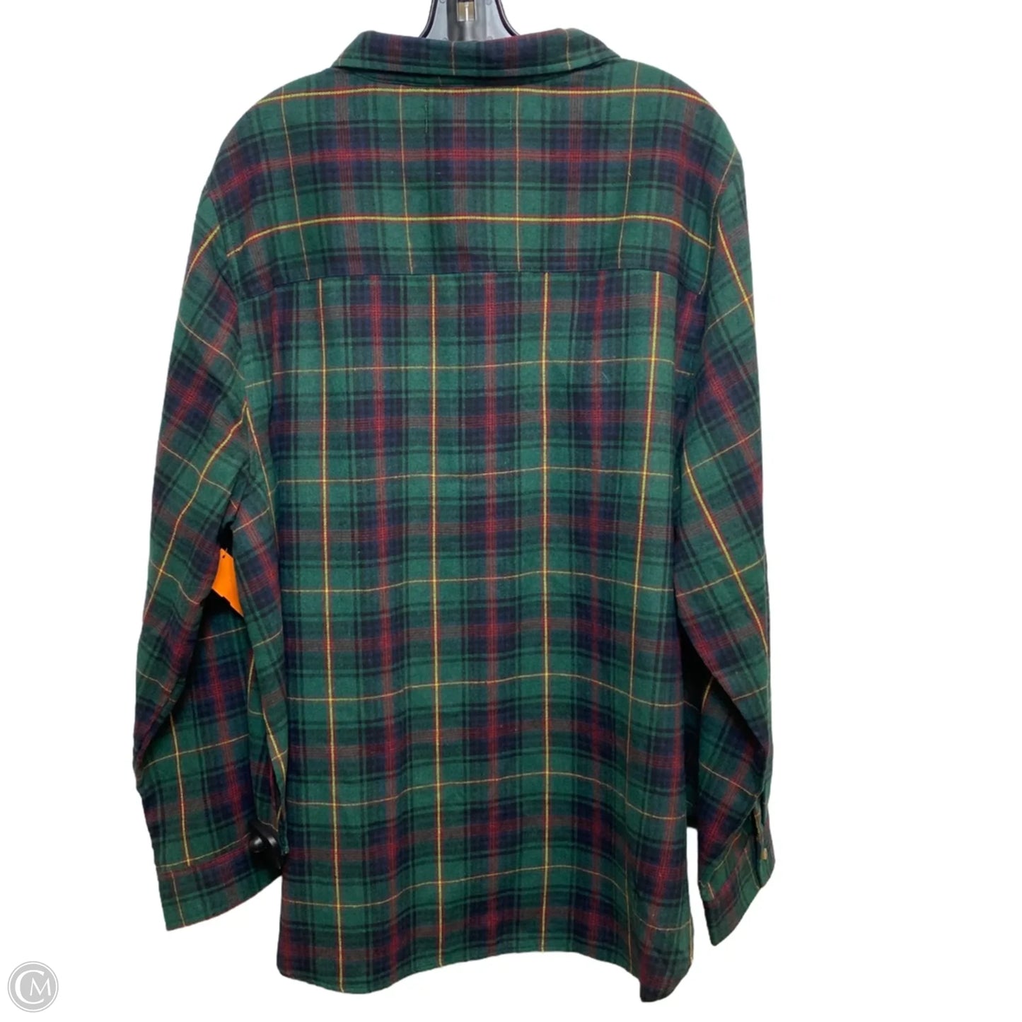 Top Long Sleeve By Savage Art In Green, Size: 3x