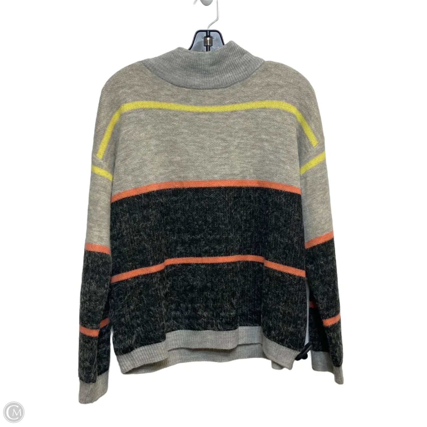 Sweater By Thml In Black & Grey, Size: L