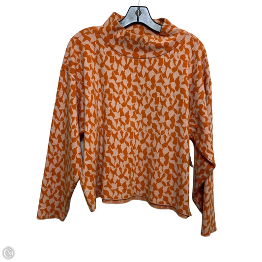 Sweater By Maeve In Orange, Size: M