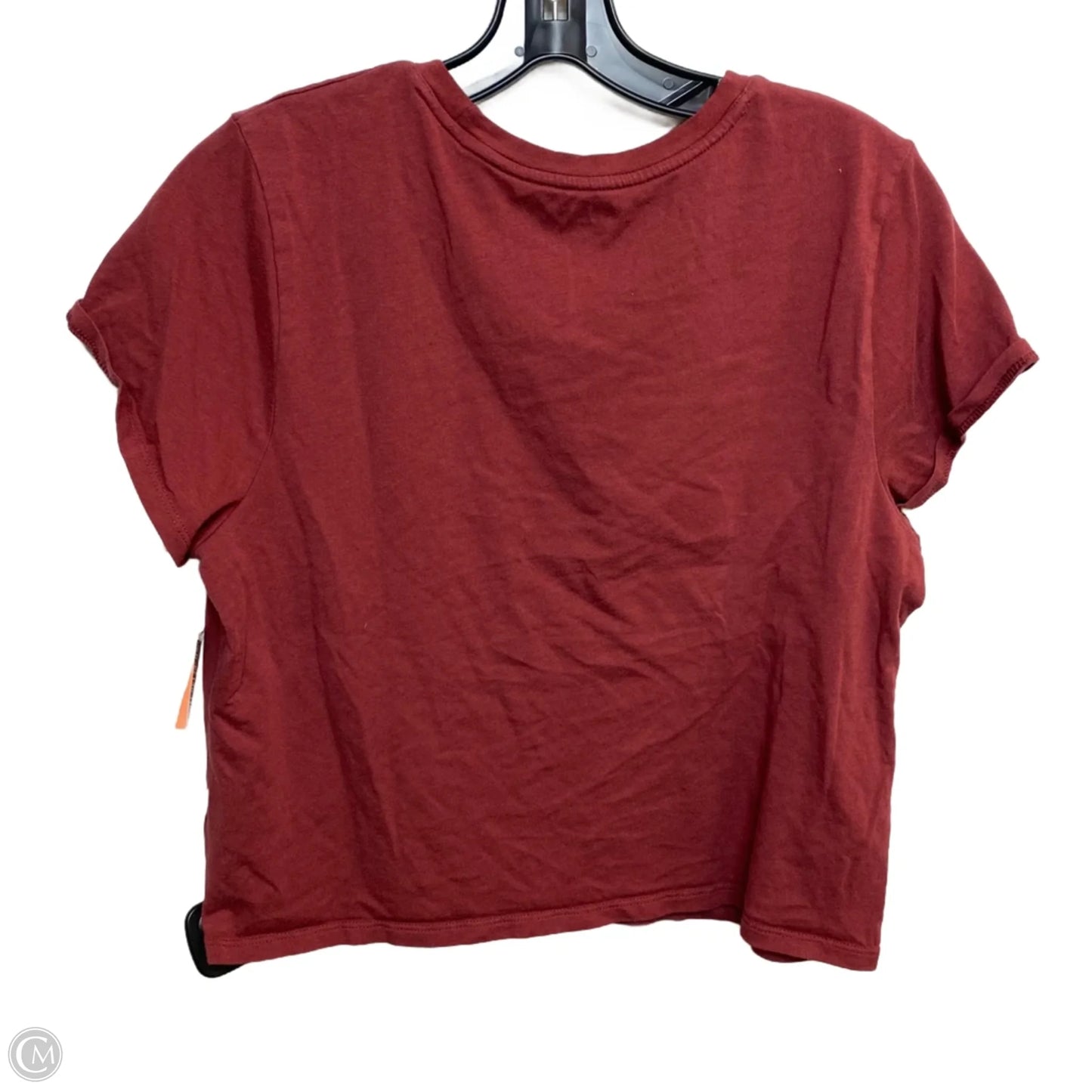 Top Short Sleeve Basic By Old Navy In Red, Size: Xl