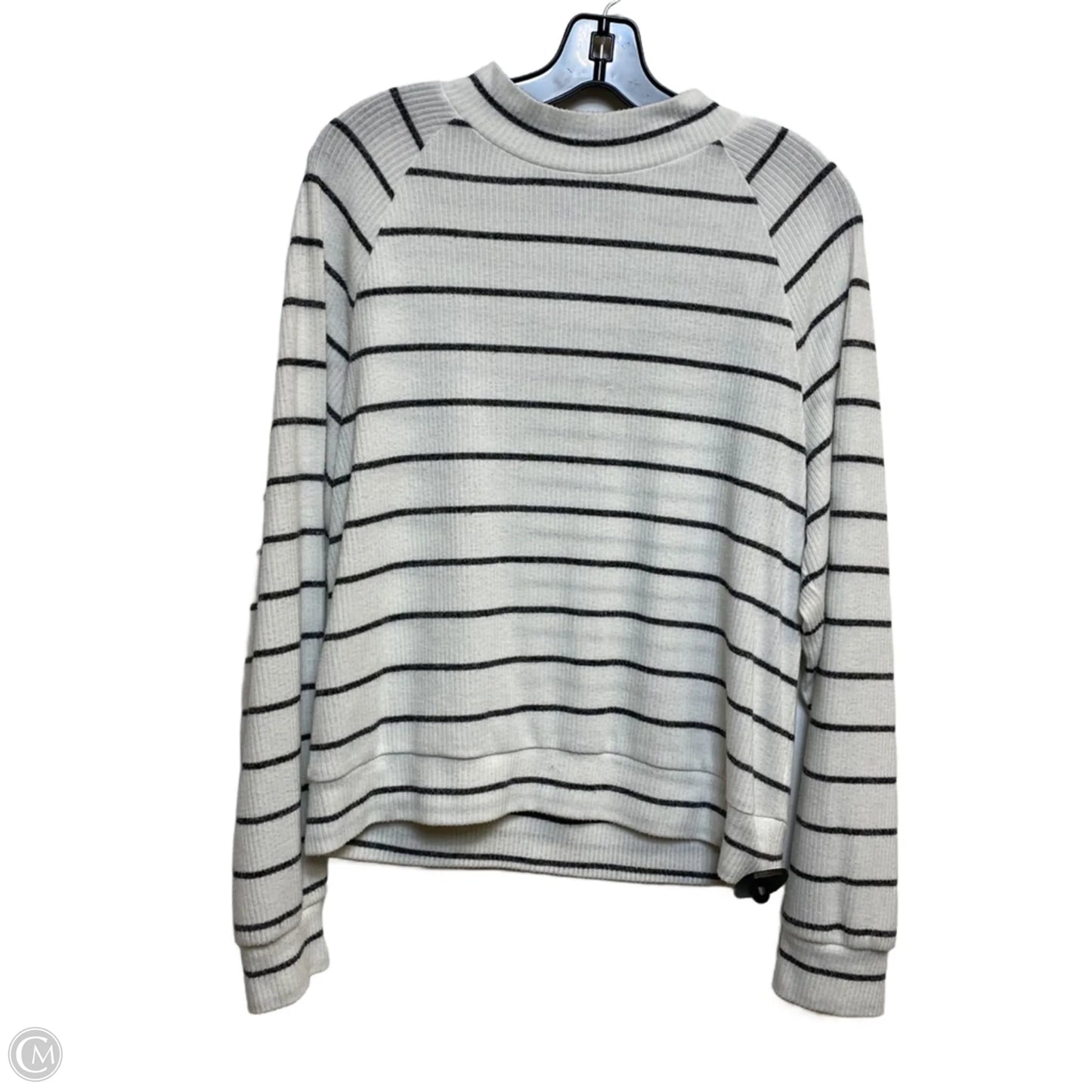 Top Long Sleeve By Evereve In White, Size: M