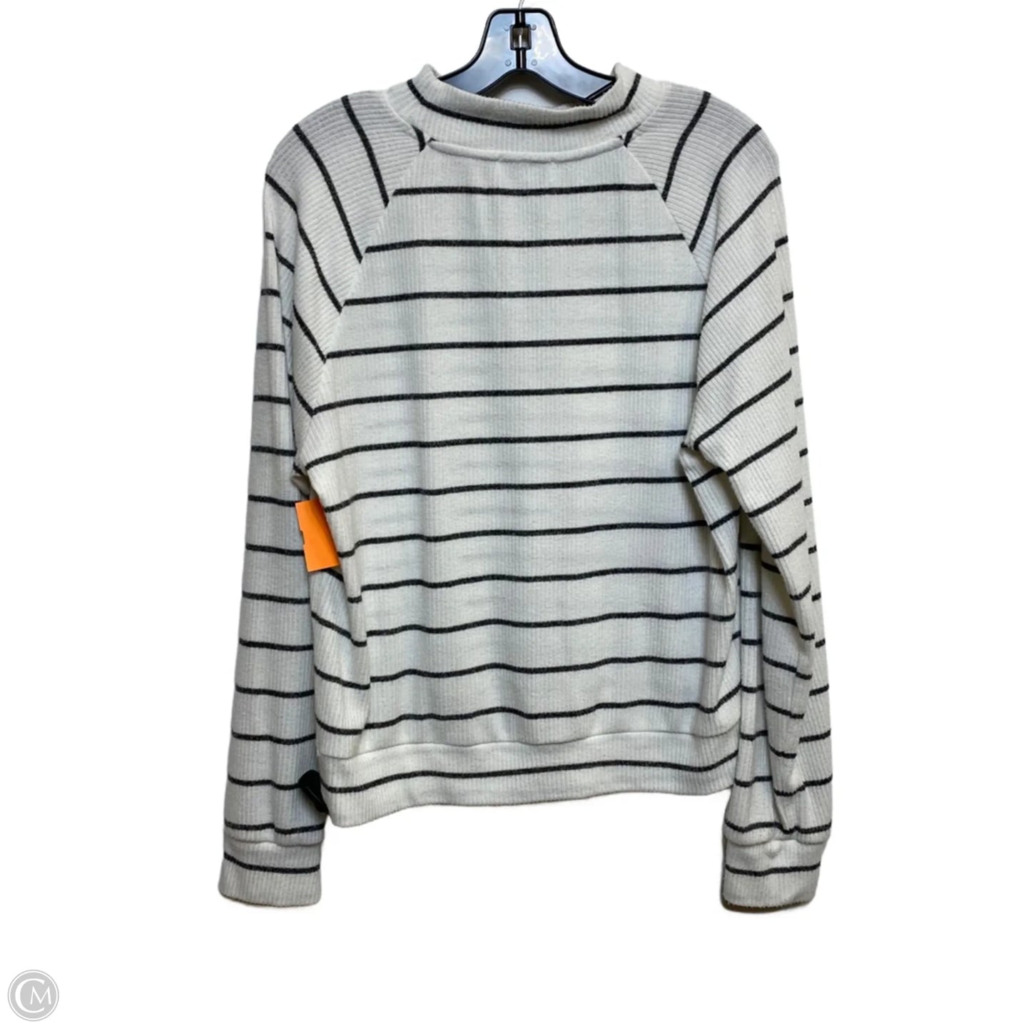 Top Long Sleeve By Evereve In White, Size: M