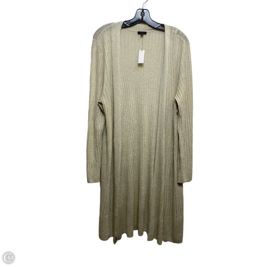 Cardigan By Talbots In Gold, Size: Xl