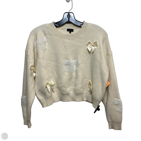Sweater By Debut In Cream, Size: S