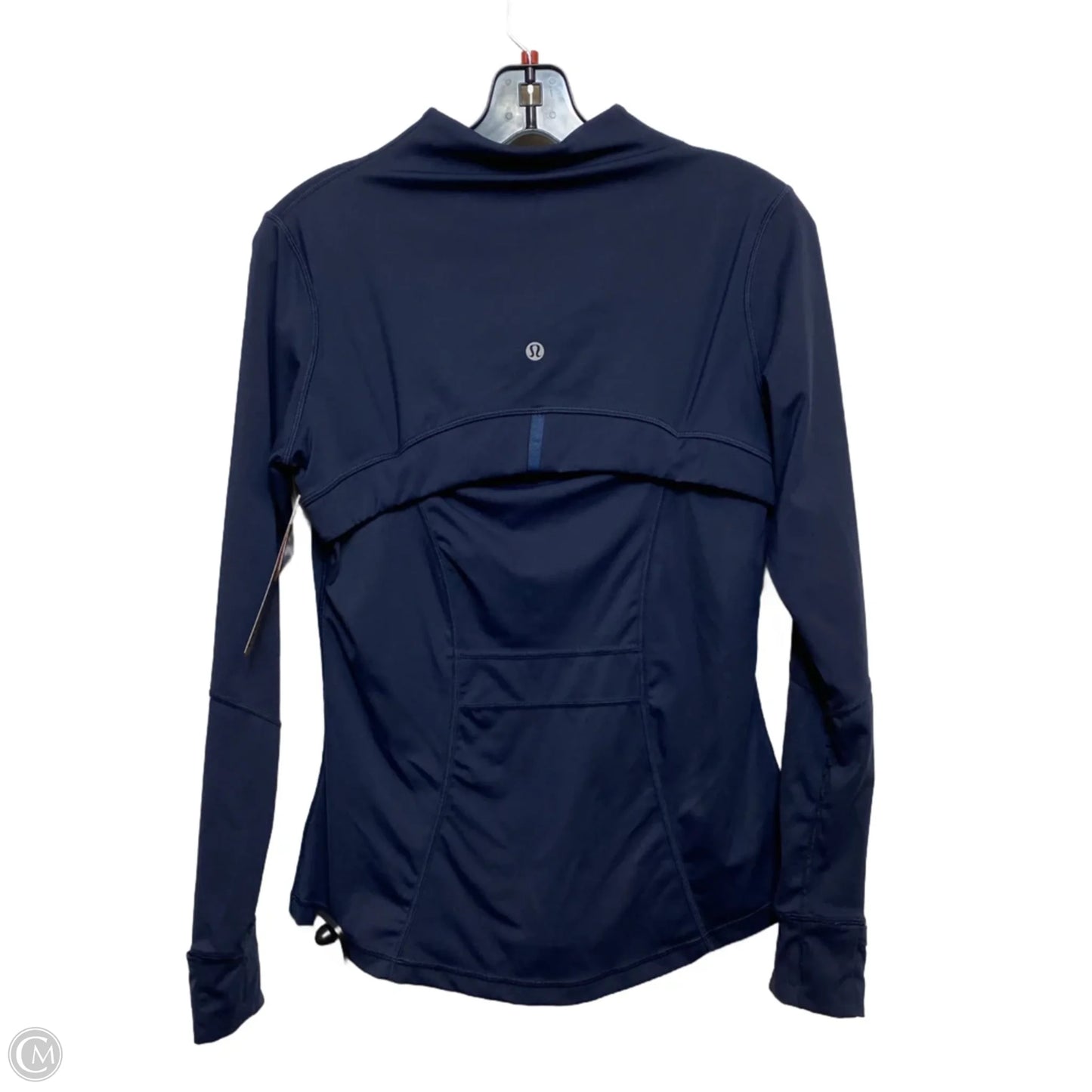 Athletic Jacket By Lululemon In Navy, Size: M