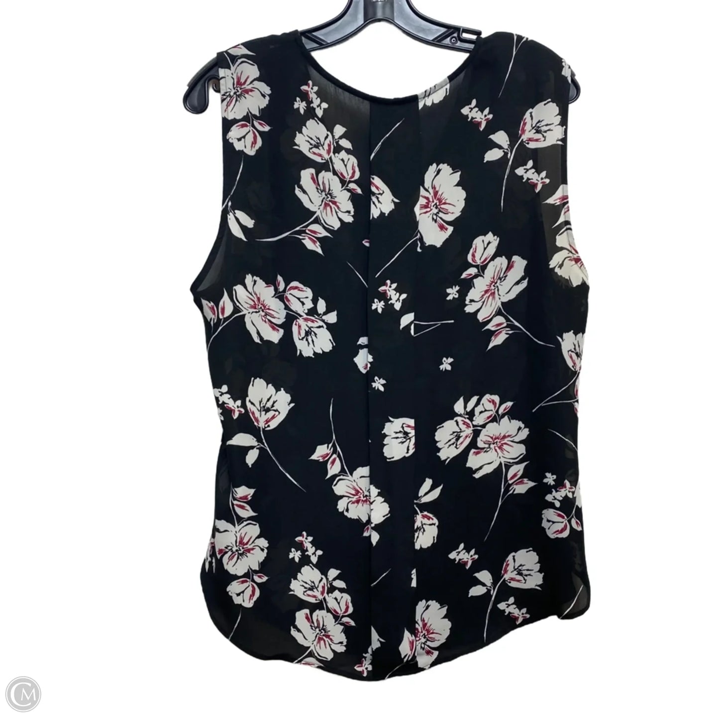 Blouse Sleeveless By Laundry In Black, Size: Xl