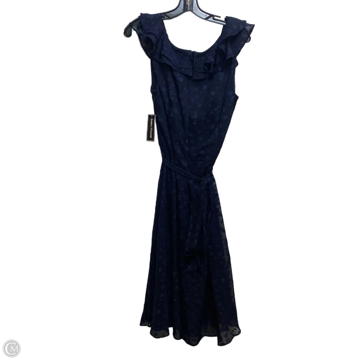 Dress Casual Midi By Jessica Howard In Navy, Size: Xl