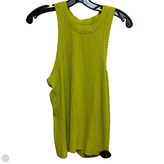 Top Sleeveless By Free People In Green, Size: L
