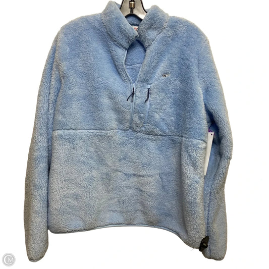 Sweatshirt Designer By Vineyard Vines In Blue, Size: L