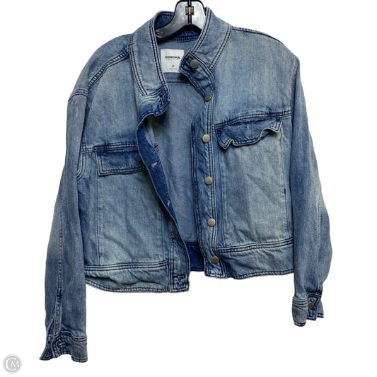 Jacket Denim By Sonoma In Blue Denim, Size: M