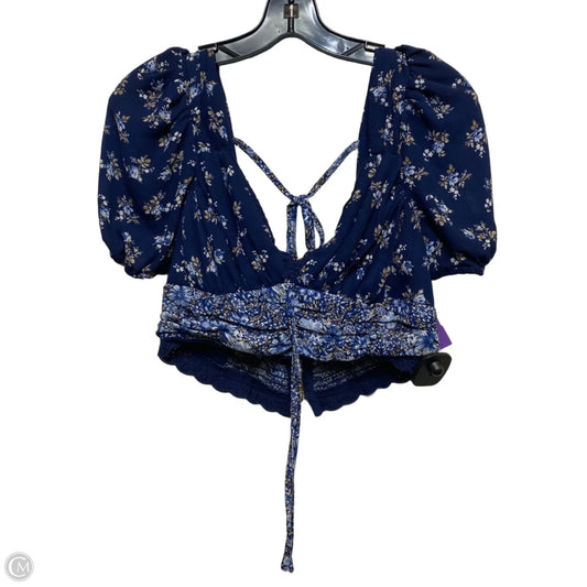 Top Short Sleeve By Altard State In Blue, Size: M