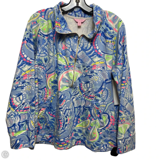 Sweatshirt Designer By Lilly Pulitzer In Blue, Size: Xl