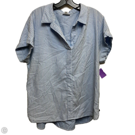 Top Short Sleeve By J. Jill In Blue, Size: Xl